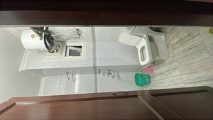 Bathroom in 3 BHK Builder Floor at Chittaranjan Park – for Rent