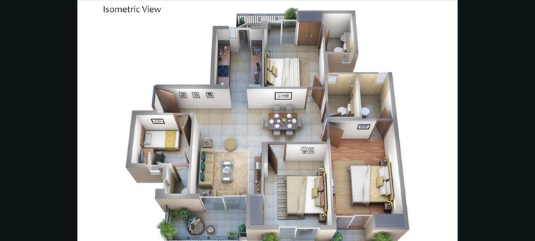 Floor Plan, ats-homekraft-pious-hideaways 3.5 Bedroom 1675 Sq.Ft. Apartment In Sector 150 Noida 10481831
