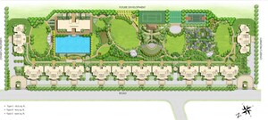 Master Plan in 3.5 BHK Apartment at ATS Homekraft Pious Hideaways, Sector 150 – for Sale