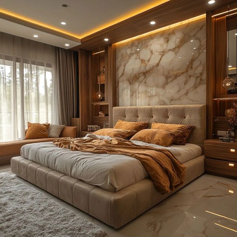 Bedroom, uday park 3 Bedroom 217 Sq.Yd. Independent House In Uday Park Delhi 10481838