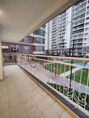 Balcony in 3 BHK Apartment at Prestige Beverly Hills, Kokapet – for Rent