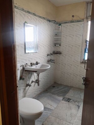 Bathroom in 3 BHK Apartment at Sector 16 A – for Rent