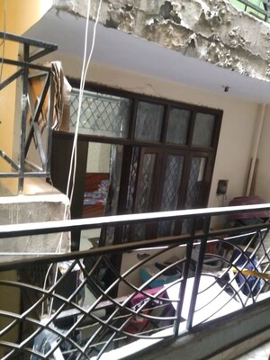 Balcony in 1 BHK Builder Floor at Mehrauli – for Rent
