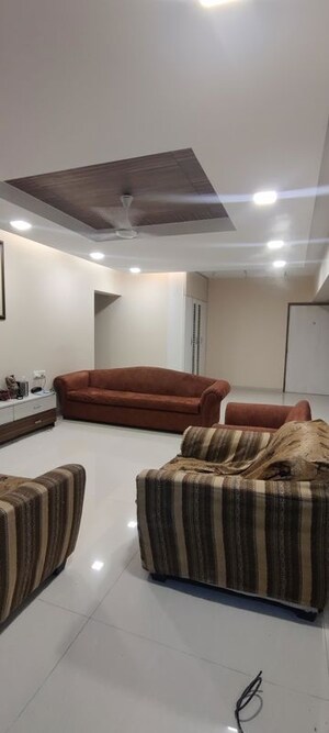 Living Room in 4 BHK Apartment at Worli – for Sale