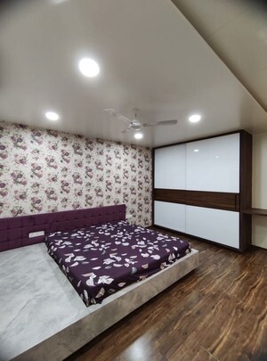 Bedroom in 3 BHK Villa at Atul Western Hills TownHouses, Baner – for Rent