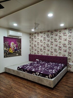 Bedroom in 3 BHK Villa at Atul Western Hills TownHouses, Baner – for Rent