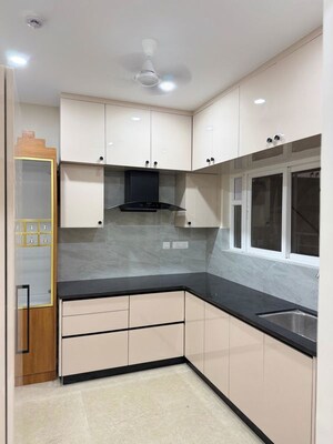 Kitchen in 3 BHK Apartment at Prestige Beverly Hills, Kokapet – for Rent
