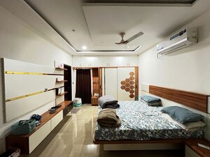 Bedroom in 4 BHK Villa at Vessella Meadows, Narsingi – for Rent