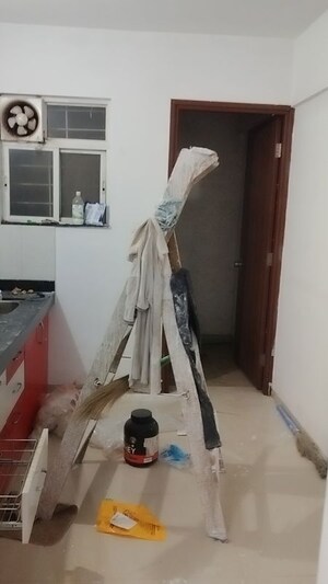 Building Lobby in 2 BHK Apartment at Goel Ganga Aria, Dhanori – for Rent