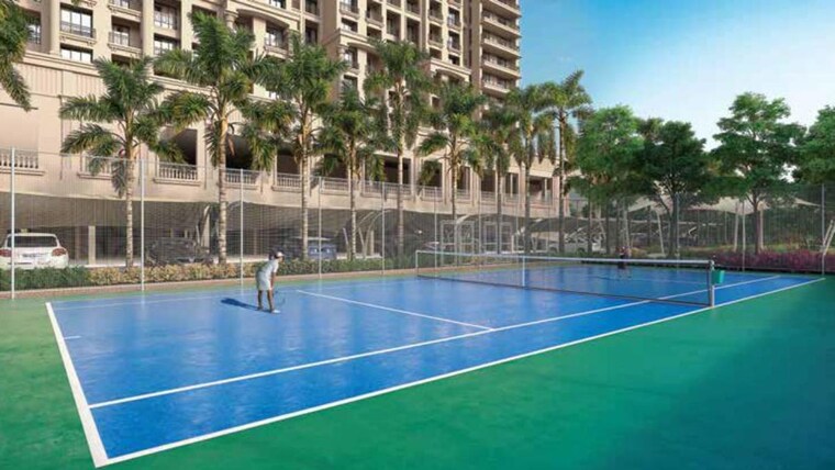 Swimming Pool, paradise-sai-world-dreams 2.5 Bedroom 825 Sq.Ft. Apartment In Dombivli East Thane 10481960