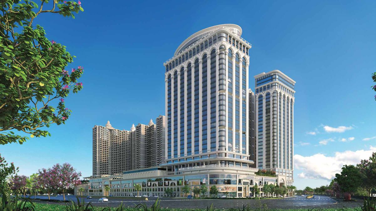 3 BHK +  1194 Sq.Ft. Apartment in Paradise Sai World Dreams