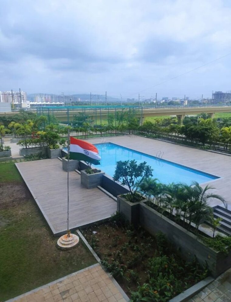 Swimming Pool, galaxy-greenwoods 2 Bedroom 1250 Sq.Ft. Apartment In Kharghar Navi Mumbai 10481980