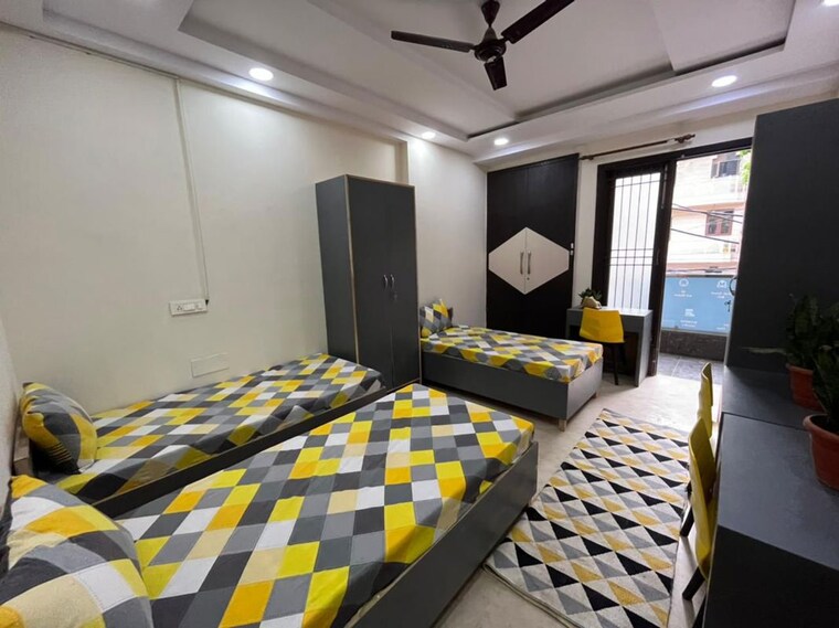 Bedroom, pareena-om-apartments 1 RK 135 Sq.Ft. Apartment In Sector 112 Gurgaon 10481989