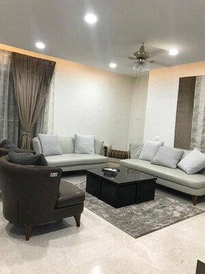 Living Room in 4 BHK Villa at Greenmark Mayfair Apartments, Tellapur – for Rent