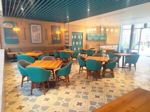 Living Room in 3.5 BHK Apartment at Rishita Mulberry Heights, Sushant Golf City – for Sale
