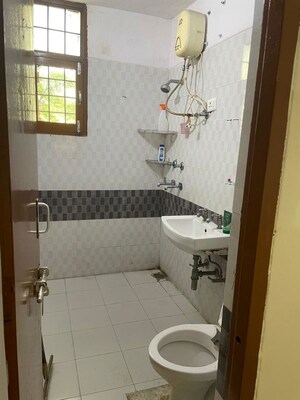 Bathroom in 1 RK Builder Floor at Sector 63 – for Rent
