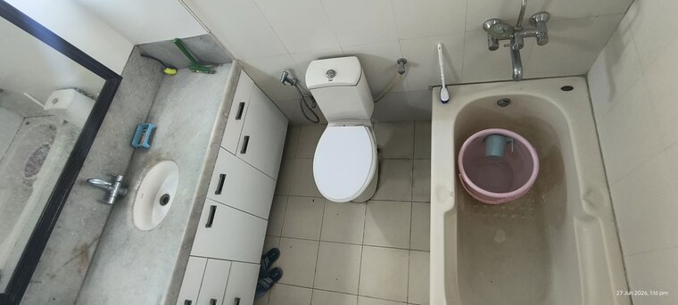 Attached Bathroom, sukhdham-sai-srishti 2 Bedroom 1350 Sq.Ft. Apartment In Kharadi Pune 10482081