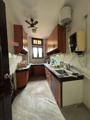 Kitchen in 3 BHK Builder Floor at Hauz Khas – for Sale