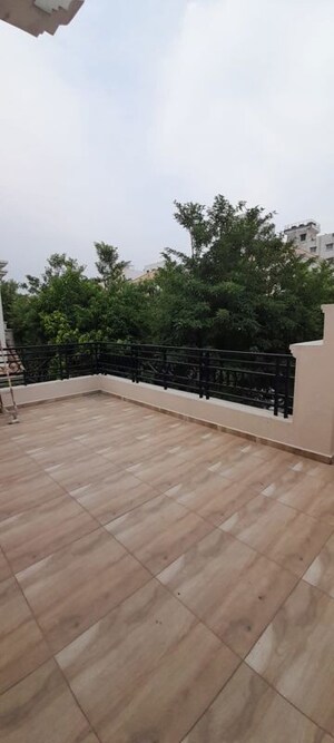 Balcony in 4 BHK Villa at Aditya Royal Palm, Shaikpet – for Rent