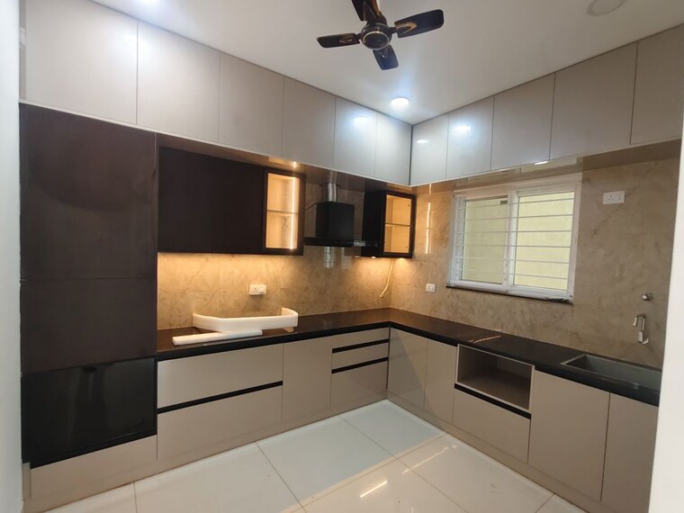 Kitchen, aparna-zenon 3 Bedroom 1690 Sq.Ft. Apartment In Puppalaguda Hyderabad 10482127