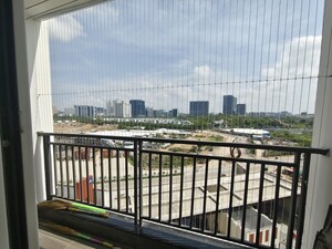 Balcony in 3 BHK Apartment at Aparna Zenon, Puppalaguda – for Rent