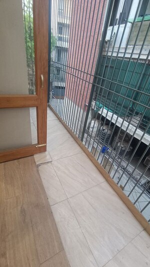Balcony in 3 BHK Builder Floor at East Of Kailash – for Rent
