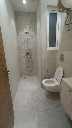 Bathroom in 3 BHK Builder Floor at East Of Kailash – for Rent