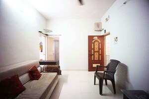 Living Room in 2 BHK Apartment at Ellisbridge – for Sale