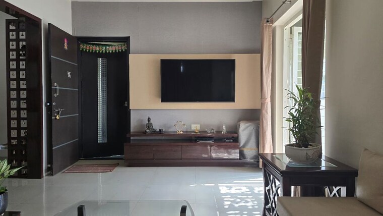 Living Room, disha-krishna-shanti-residency 2 Bedroom 1000 Sq.Ft. Apartment In Bavdhan Pune 10482175