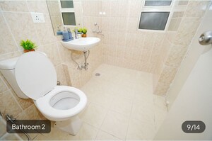 Bathroom in 3 BHK Apartment at Sare Home, Sector 92 – for Sale