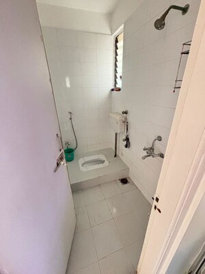Bathroom in 2 BHK Apartment at Vanaz Corner, Kothrud – for Rent