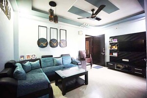 Living Room in 2 BHK Apartment at Ellisbridge – for Sale