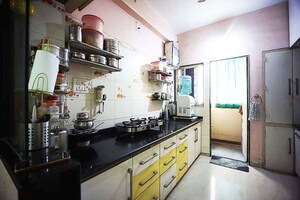 Kitchen in 3 BHK Apartment at Ellisbridge – for Sale