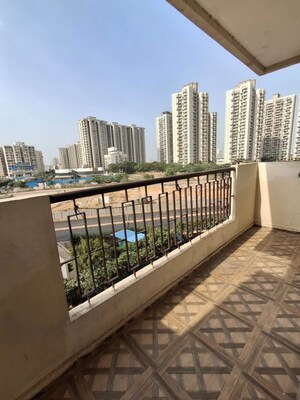Balcony in 4 BHK Builder Floor at Eros Rosewood Villas, Sector 50 – for Rent