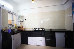 Kitchen in 2 BHK Apartment at Ellisbridge – for Sale