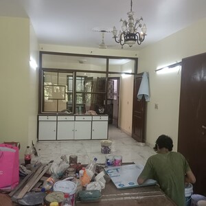 Living Room in 3 BHK Builder Floor at Kalkaji – for Rent