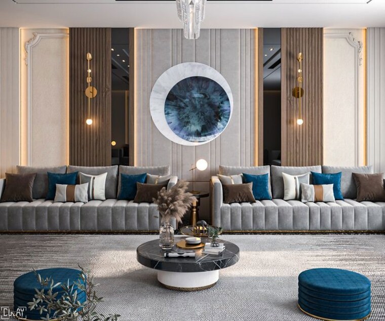 Living Room, defence colony 4 Bedroom 160 Sq.Yd. Independent House In Defence Colony Delhi 10482294