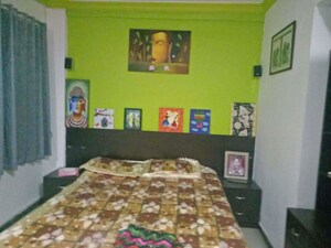 Bedroom in 2 BHK Apartment at Sector 18 Kopar Khairane – for Rent