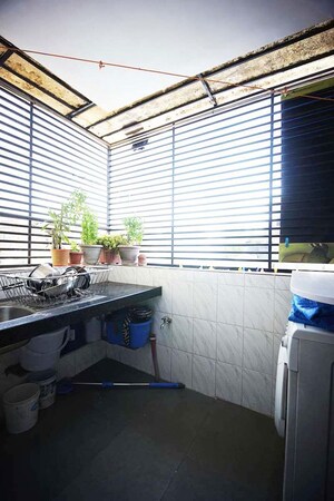 Kitchen in 1 BHK Apartment at Ellisbridge – for Sale