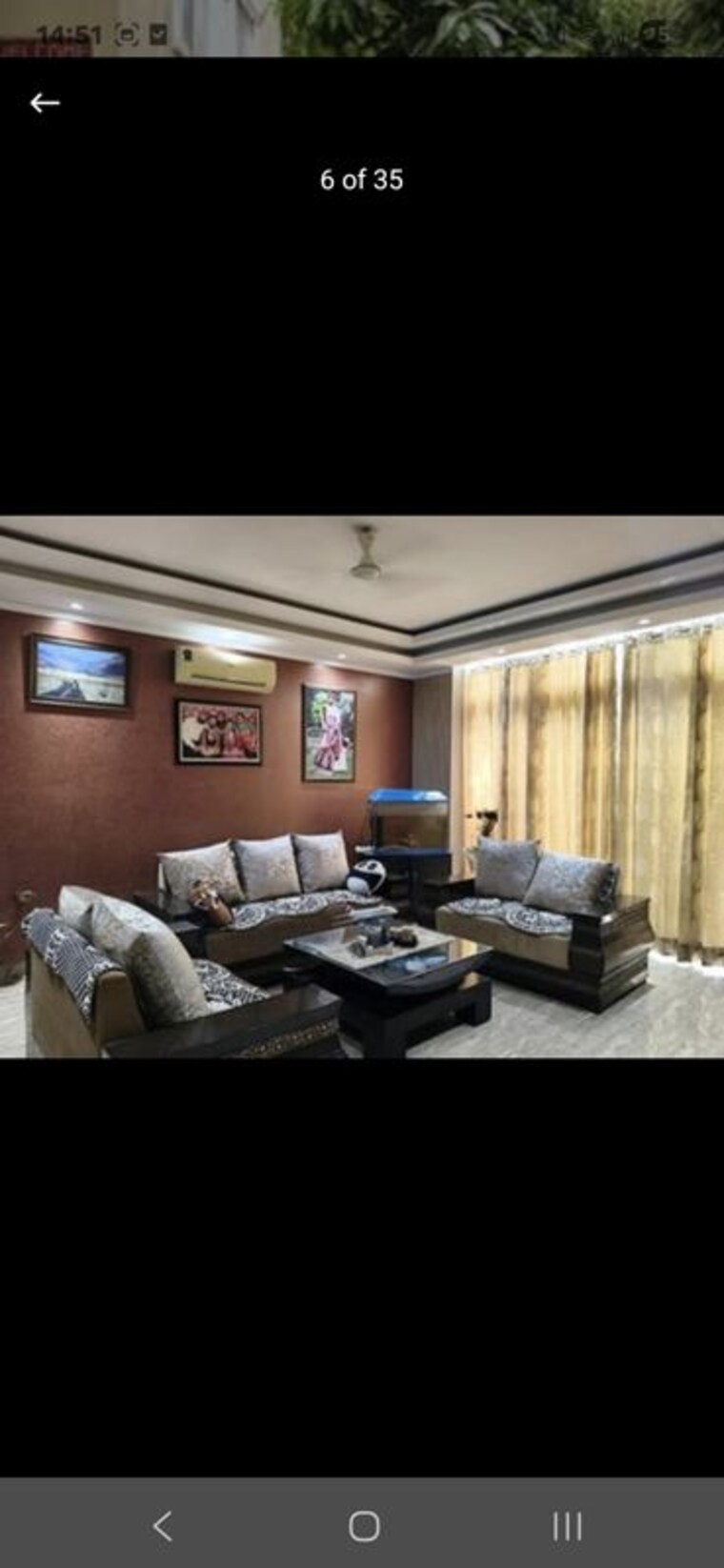 Living Room, hong-kong-bazaar 4 Bedroom 2835 Sq.Ft. Villa In Sector 57 Gurgaon 10482338