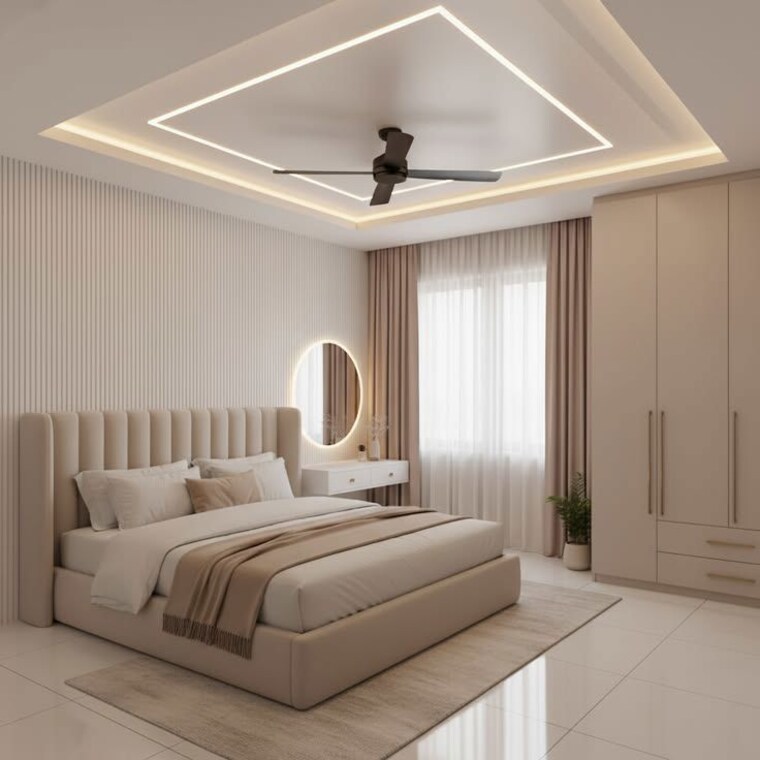 Bedroom, defence colony 3 Bedroom 224 Sq.Yd. Independent House In Defence Colony Delhi 10482374