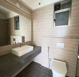 Bathroom in 2 BHK Apartment at Chandak Cornerstone, Worli – for Rent