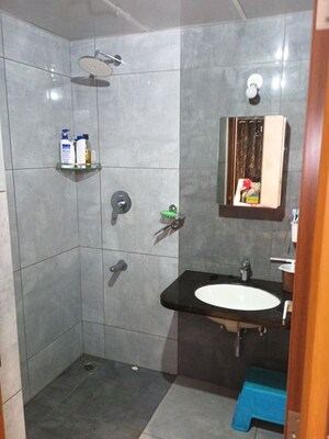Bathroom in 2.5 BHK Apartment at Aparna Sarovar Zenith, Nallagandla – for Rent