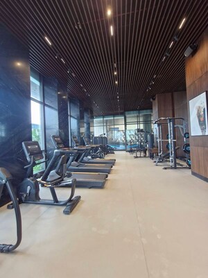 Gym in 2 BHK Apartment at Prescon Midtown Bay, Mahim West – for Rent