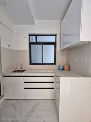 Kitchen in 2 BHK Apartment at Prescon Midtown Bay, Mahim West – for Rent