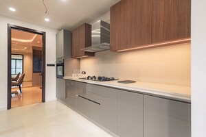 Kitchen in 3 BHK Apartment at Kalpataru Magnus, Bandra East – for Sale