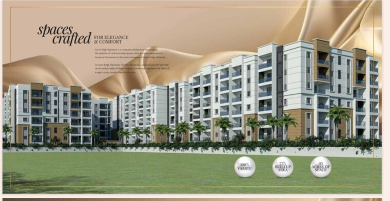 Exterior View, green-edge-signature 2 Bedroom 1280 Sq.Ft. Apartment In Varthur Bangalore 10482397