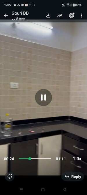 Furnished Amenities in 2 BHK Apartment at SSD Sai Dreams, Pimple Saudagar – for Rent