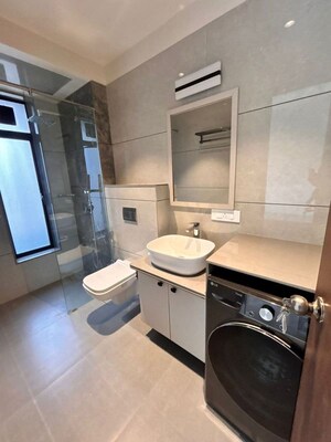 Kitchen in 3 BHK Apartment at Ruparel Ariana, Parel – for Rent