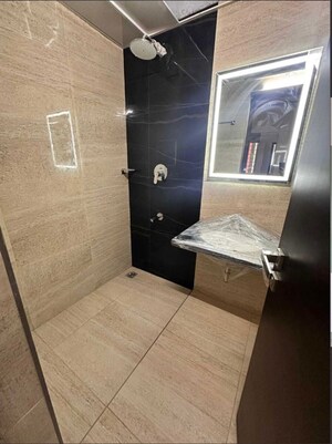 Bathroom in 3 BHK Apartment at Aparna Zenon, Puppalaguda – for Rent